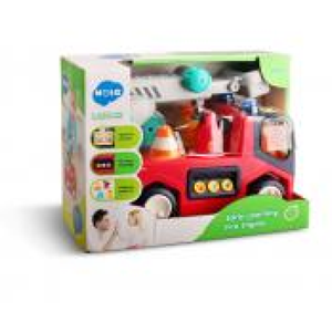 اسباب بازی ماشین آتش نشانی موزیکال هولی تویز Hola Toys مدل E8998 _ماشین اسباب بازی